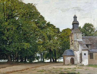 La capilla de Notre Dame de Grace En Honfleur