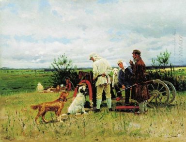 Hunters At Rest 1887
