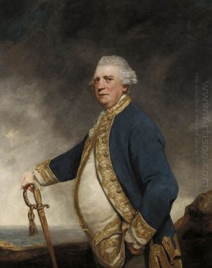Portret van Admiraal Augustus Keppel