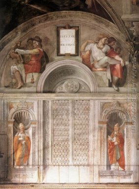 Lunette e Papi, Cappella Sistina