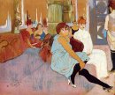 Der Salon in der Rue des Moulins 1894