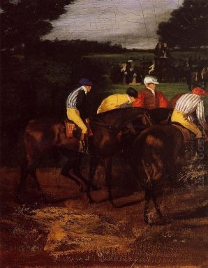 jockeys en Epsom 1862
