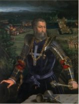 Portret van Alfonso I d'Este