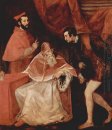 Retrato del Papa Pablo III Farnese con sus sobrinos