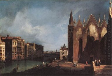 Der Canal Grande in der Nähe von San maria della Carit