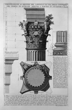 The Roman Antiquities T 4 Placa Xlv Vista de las grandes capital