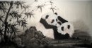 Panda - Chinesische Malerei