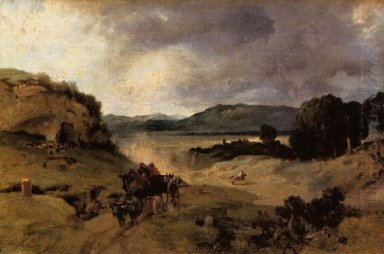 La campagne romaine La Cervara 1827