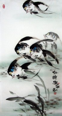 Fish - Peinture chinoise