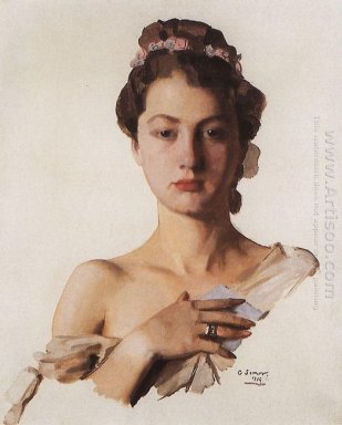 Retrato de Alexandra Levchenko