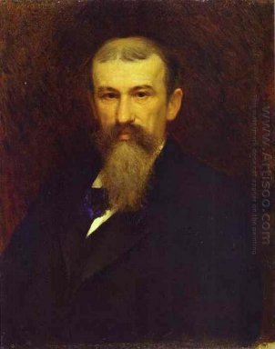 Retrato del artista Alexander Sokolov 1883