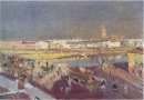 Triana-Brücke in Sevilla 1908