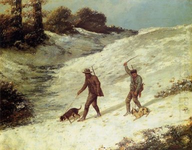 Браконьеры в снегу 1867