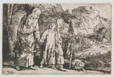 Christus Terugkeren naar de Tempel met zijn Ouders 1654