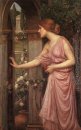 Psyche opent de deur in Cupido'S Tuin 1904