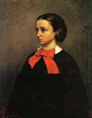 Portret van Mlle Jacquet 1857