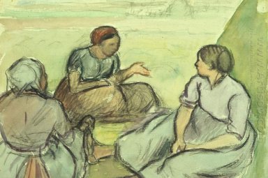 drei Bäuerinnen 1890