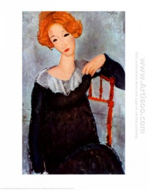 femmes avec des cheveux rouge 1917