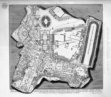 La Antigüedades T 1 Placa Xlii plan romano de los Baños de Diocl