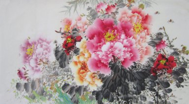 Peony - Pintura Chinesa