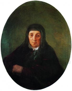 Retrato del artista S abuela Ashkhen 1858