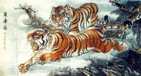 Tiger - Lukisan Cina