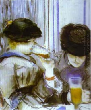 Deux femmes à boire bocks 1878