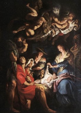 Adoração dos Pastores c. 1608