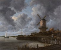 Tower Mill in Wijk bij Duurstede, Niederlande