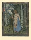 Ilustração para a Fairy Tale Vasilisa The Beautiful 1900 1