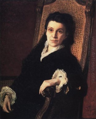 Portret van Polixena Stasova 1879