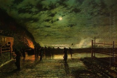 In Peril Der Hafen Flare 1879