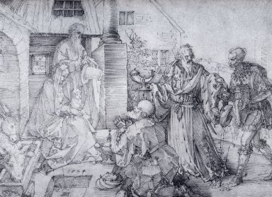 L\'adorazione dei magi 1524