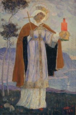 Santo Uguale agli Apostoli Olga 1927