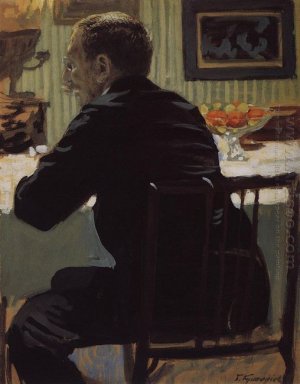 Portret van L S Bakst 1910