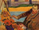 Girasoles de Van Gogh pintura 1888