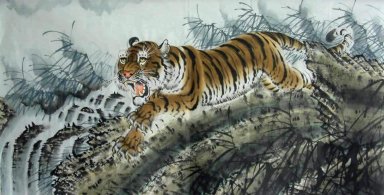 Tiger - Pittura cinese