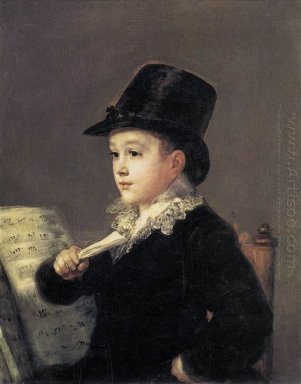 Portrait de Mariano Goya 1814