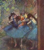 Tänzerinnen in Blau 1895