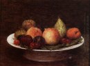 Piatto di frutta 1880