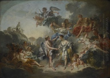 De bruiloft van intimideren Et De L Amour 1744