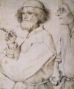 El pintor y el amante del arte 1565