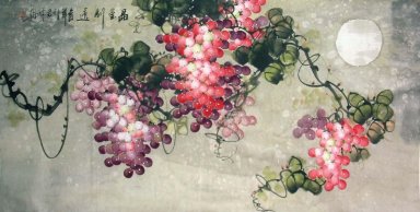 Raisins - Peinture chinoise