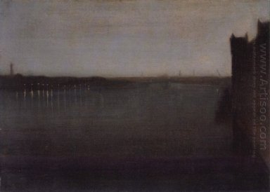 Nocturne Grijs en Goud 1874