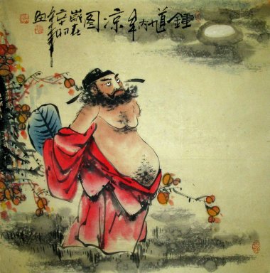 Zhong Kui - Chinees schilderij