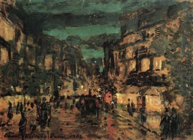 Night Street Paris 1902
