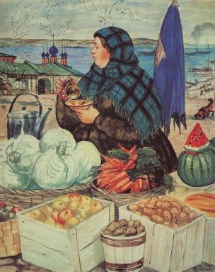 Gemüse Händler 1920