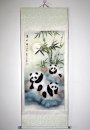Panda - Mounted - Chinesische Malerei