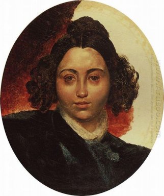 Portrait Of Baroness I I Klodt