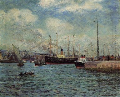 Le port de Havre 1905